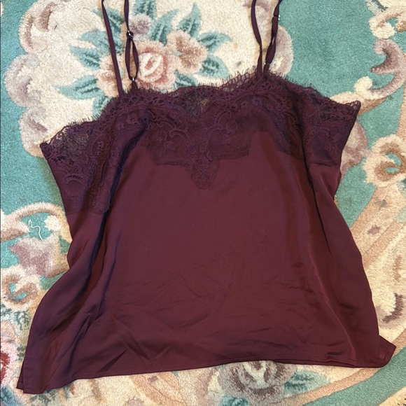 Lulus Tops - Lulu's Purple Lace Camisole Top